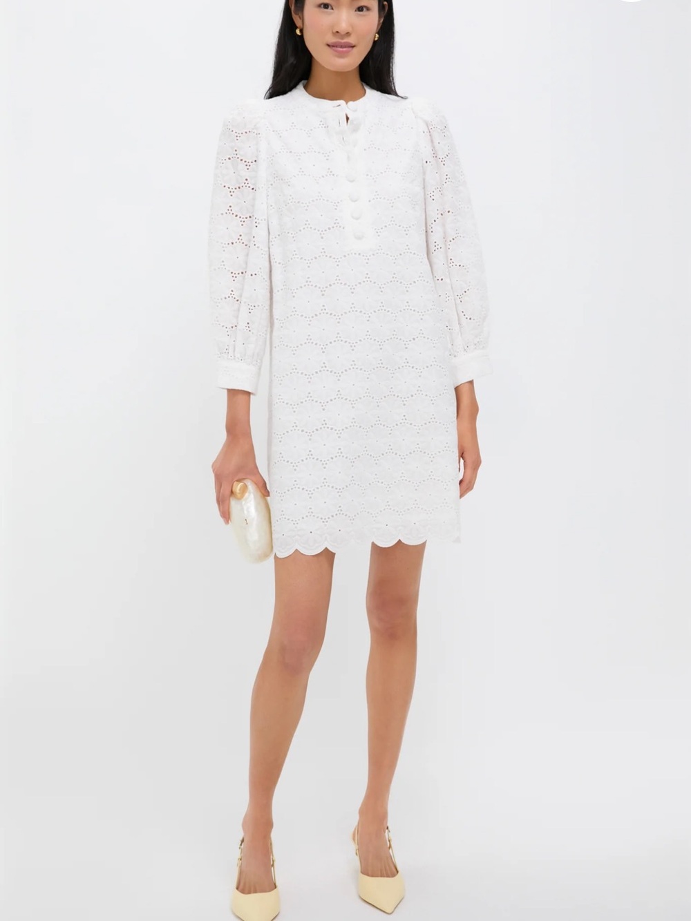Tuckernuck White Eyelet Samantha Dress NWT